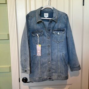 Liverpool Los Angeles Longline Denim Jacket